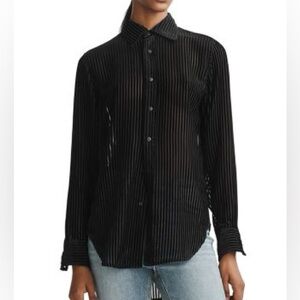 Rag & Bone Lila Burnout Shirt